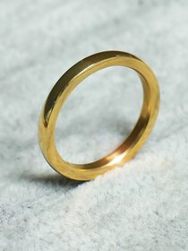31_Złota obrączka pierścionek